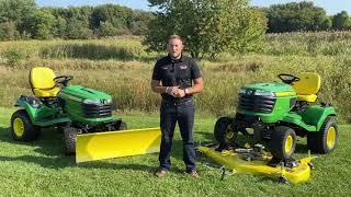 John Deere X700 Series Garden Tractor