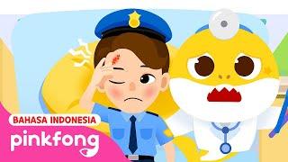 Ouchi, Petugas Polisi Terluka! | Kumpulan Kartun Baby Shark Rumah Sakit | Baby Shark Indonesia