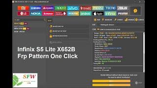 Infinix S5 Lite X652B Frp One Click,Unlock Tool