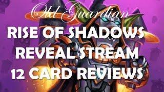 Hearthstone Rise of Shadows reveal stream card review - 12 new cards, Blastmaster Boom!