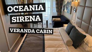 Inside an Oceania Sirena Luxury Veranda Stateroom | Full Cabin Tour