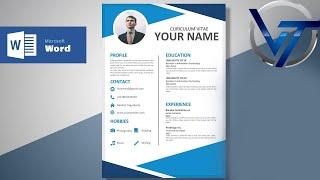 Awesome CV Tutorial in Microsoft Word | CV Designing In Word |