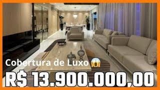 COBERTURA MOBILIADA DE LUXO EM SP - R$ 13.900.000,00