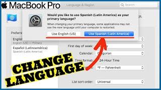 How to Change Language on MacBook Pro 2024?