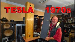 Reprosoustavy Tesla ARS 771 - Reproduktory Tesla ARO 667 - Vintage TESLA SPEAKERS