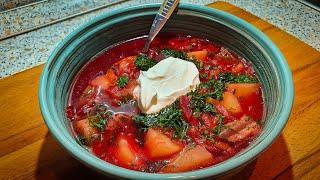 Самый быстрый борщ, из борщевой заправки. BORSCH