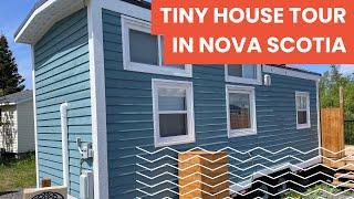 Tiny Home Tour - For Sale in Inverness, Nova Scotia - Tiny Home on Wheels