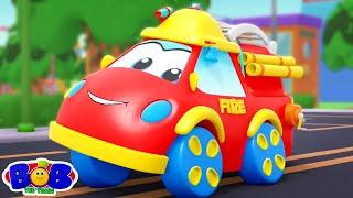 Wheels on the Fire Truck + More Bob the Train Vehicle Songs & Nursery Rhymes for Kids