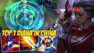 TOP 1 DIANA IN CHINA | THE BEST DIANA PLAYER - WILD RIFT