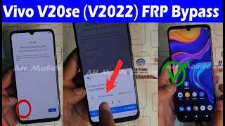 Vivo V20SE (V2022) PD2038 FRP Bypass Android 11 Without PC