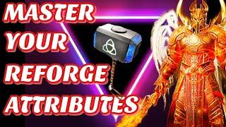 REFORGE ATTRIBUTES BOOST YOUR DMG TO HEAVEN - DIABLO IMMORTAL - CRUSADER