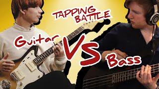 Guitar VS Bass TAPPING BATTLE(ft. Charles)