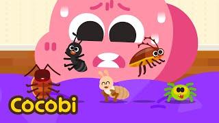 Bugs Jumping on the Bed️Nursery Rhymes & Kids Songs | Cocobi