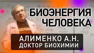 Биоэнергетика человека  (А.Н. Алименко)