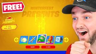 *ALL* Winterfest 2023 Presents OPENED! (Fortnite Chapter 5)