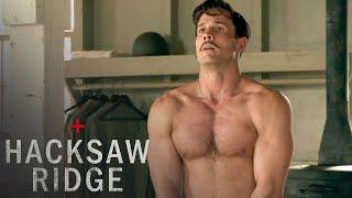 'I Have A Knife in My Foot, Sarge' Scene | Hacksaw Ridge