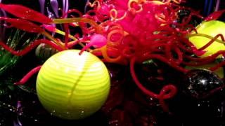 Стеклянный сад Чихули в Сиэтле.  Chihuly Garden and Glass in Seattle.