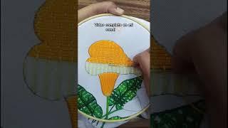 Mira esta hermosa puntada en mi canal #bordado #embroidery #bordaramano #freeembroiderypattern #art