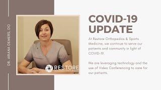 COVID-19 Update - Dr. Ariana DeMers, DO