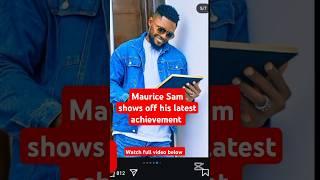 Maurice Sam shows off his latest achievement #mauricesam #soniauche #viralshortvideo