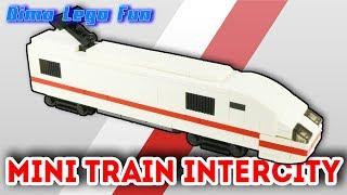 Lego MIni Train Intercity How to build Lego Мини поезд Как собрать инструкция