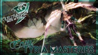 EASY CENTRAL TYRIA MASTERY POINTS || Guild Wars 2