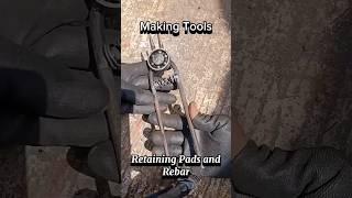 one more idea of making tools from retaining and rebar | snap ring pliers | #diy