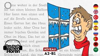 #868 Deutsch lernen mit Geschichten - [Deutsch lernen durch Hören] zum Hören & Lesen - Niveau: A2-B1