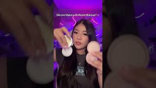 Silicone Makeup Or Plastic Makeup #asmr #shorts