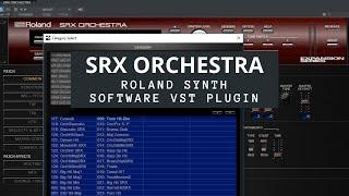 Roland SRX Orchestra Synth Software VST Plugin