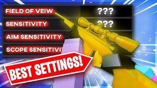 the *BEST* Sniper Settings for Bad Business... (Roblox)