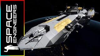 The Visby Class Corvette F3! - Space Engineers