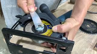 Angle grinder fixing bracket / Grinder to Circular Saw