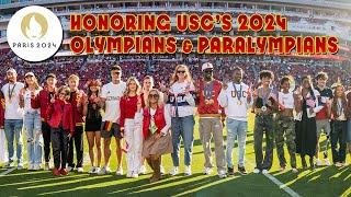 Trojan Marching Band Salutes USC's 2024 Paris Olympians and Paralympians