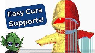 Cura Supports for Beginners: Tutorial & Recommend Settings!