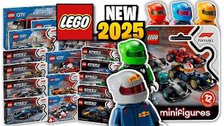 LEGO Formula 1 Collection 2025 Sets OFFICIALLY Revealed - Minifigures Series, City & Speed Champions