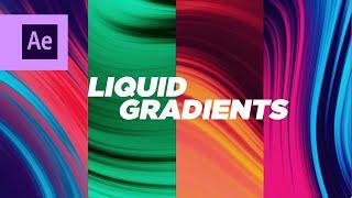 Abstract Liquid Backgrounds in After Effects | Tutorial #3