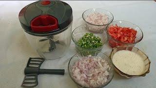 pigeon handy vegetables chopper demo in tamil | #supersamayalwithannies