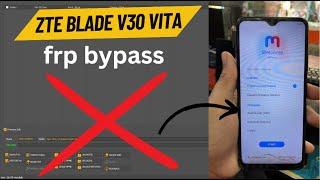 ZTE Blade  V30 Vita FRP Bypass Android 11 without PC /unlocktool Fix all error ZTE Frp bypass