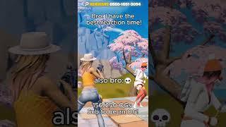 Bro has the worst reaction time #fortnite #gaming #shorts