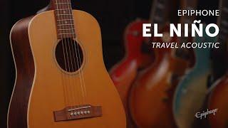 Epiphone El Niño Travel Acoustic Demo - The Best Travel Guitar That's Road-Trip Ready