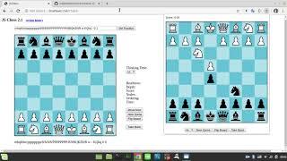 I've ported a chess engine in pure javascript by Bluefever Software  to chrome extension