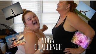 YOGA CHALLENGE W/MOM