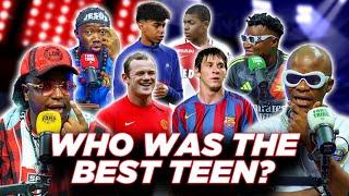 WHO WAS THE BEST TEEN? - YAMAL, MESSI, ROONEY, MBAPPE (Ft. Tox, Godfrey, Dani, Cali & Kurotams)