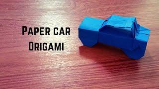 Paper Car Origami | How to fold a paper car | Craftboat