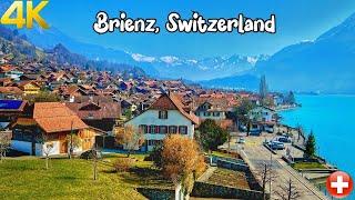 Brienz, Switzerland walking tour 4K - A Beautiful Hidden Fairytale Village in Switzerland