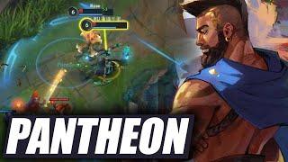 Wild Rift Pantheon Fast rotation Jungle in Season 14