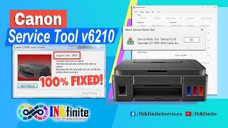 How to Reset Canon Pixma G1020 G2010 G2020 G3010 G3020 G4020 Printer Fix 5B00 Error | INKfinite