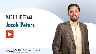 Meet Jake Peters with SVA Certified Public Accountants