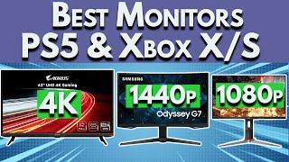  Best Monitor for PS5, Xbox Series X, Xbox Series S | 1080p, 1440p, 4K 120hz